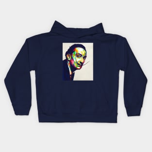 Salvador Dali Painting Kids Hoodie